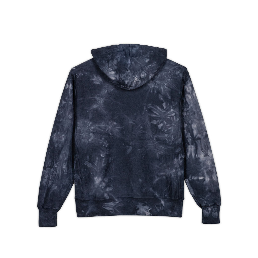 King of Stems - "House Music Never Retires" - Tie-Dye Hoodie - Champion/KOS collab