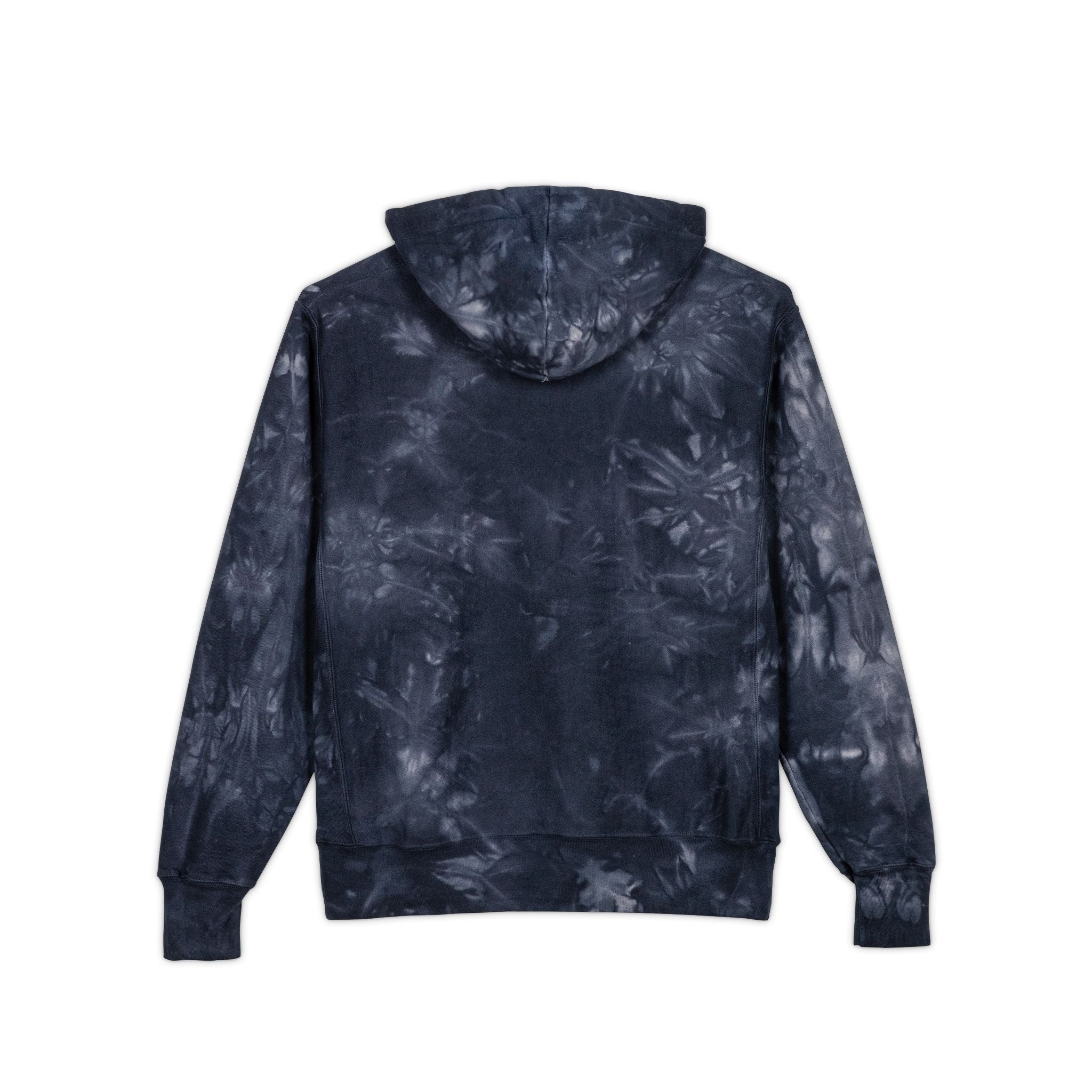 King of Stems - "House Music Never Retires" - Tie-Dye Hoodie - Champion/KOS collab