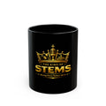 The King of STEMs - Black Coffee Mug – Gift (11oz & 15oz)