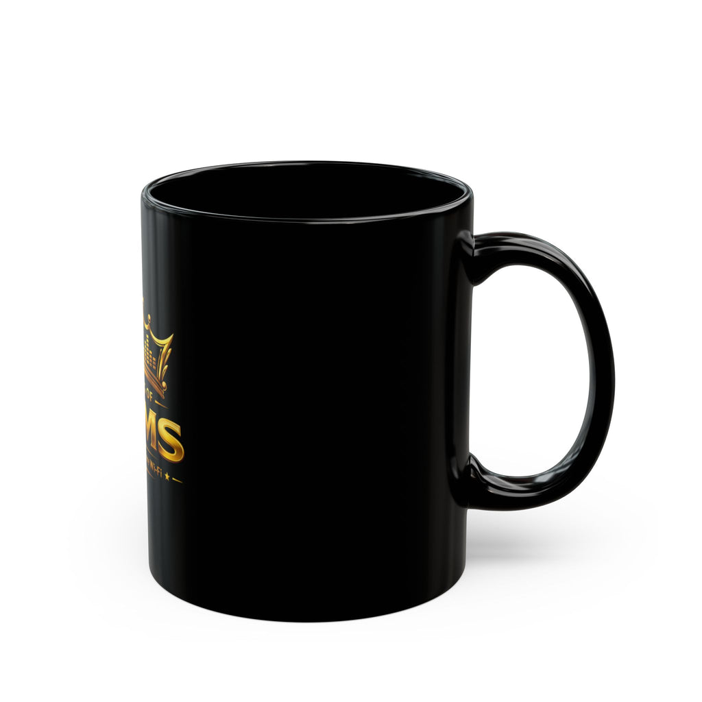 The King of STEMs - Black Coffee Mug – Gift (11oz & 15oz)