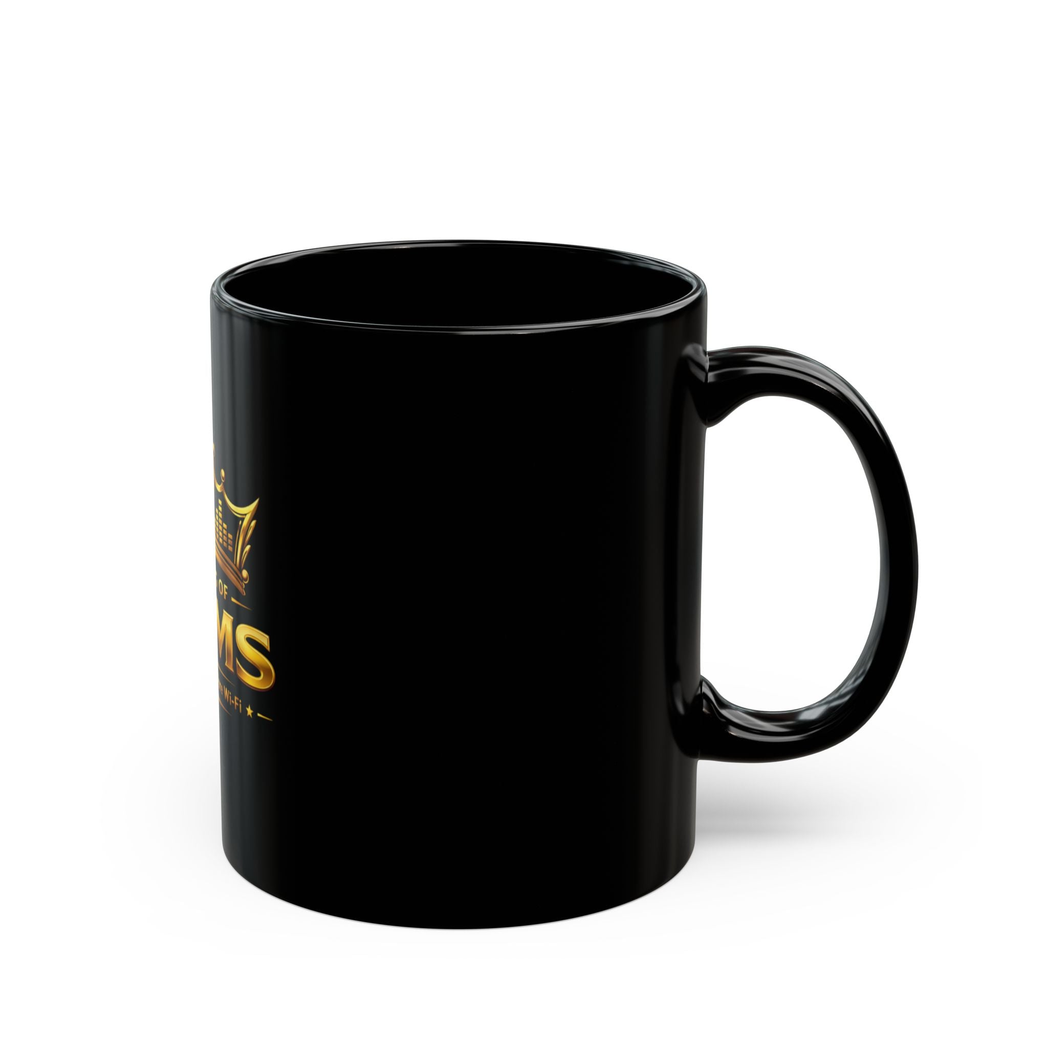 The King of STEMs - Black Coffee Mug – Gift (11oz & 15oz)