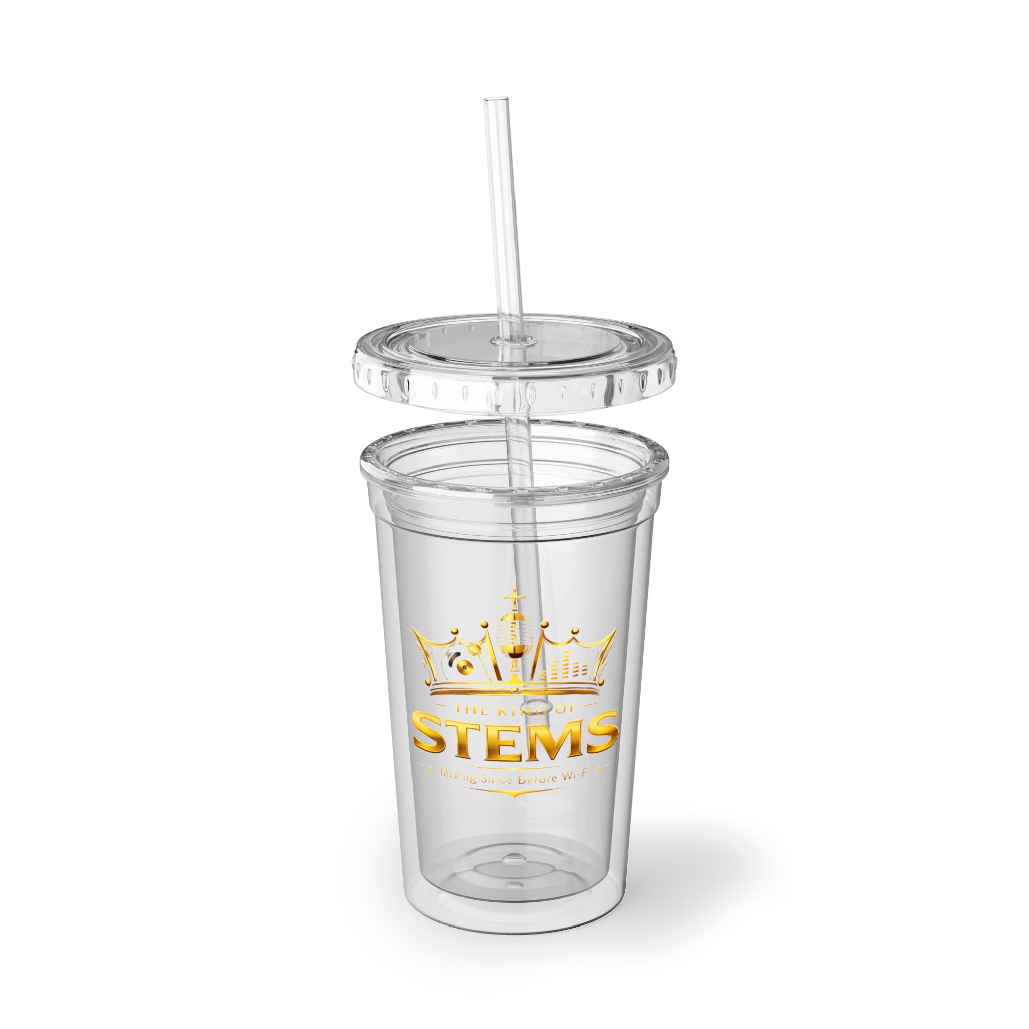 King of Stems - Acrylic Tumbler - Clear Reusable Cup