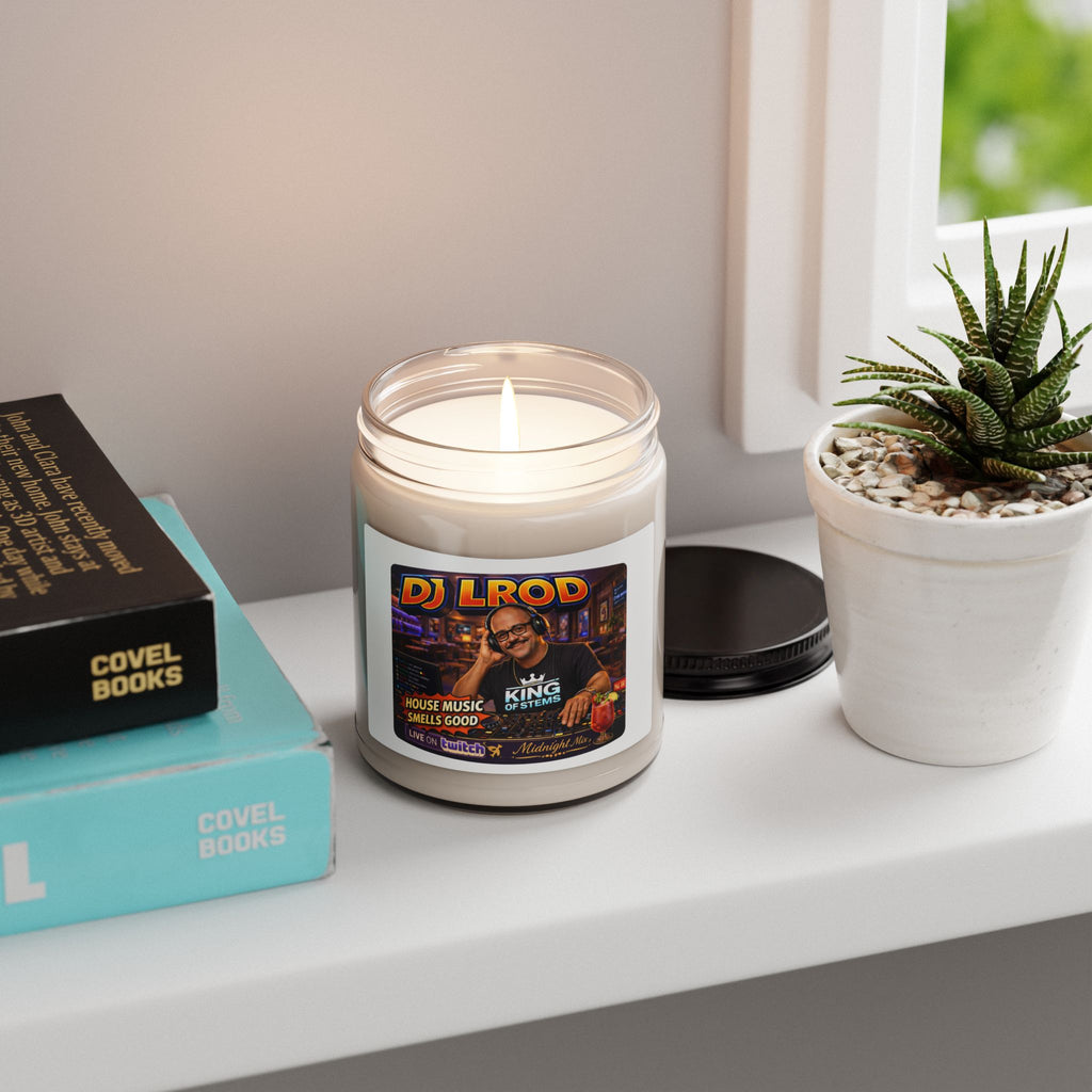 KING OF STEMS - House Music Smells Good - 9oz Scented Soy Candle