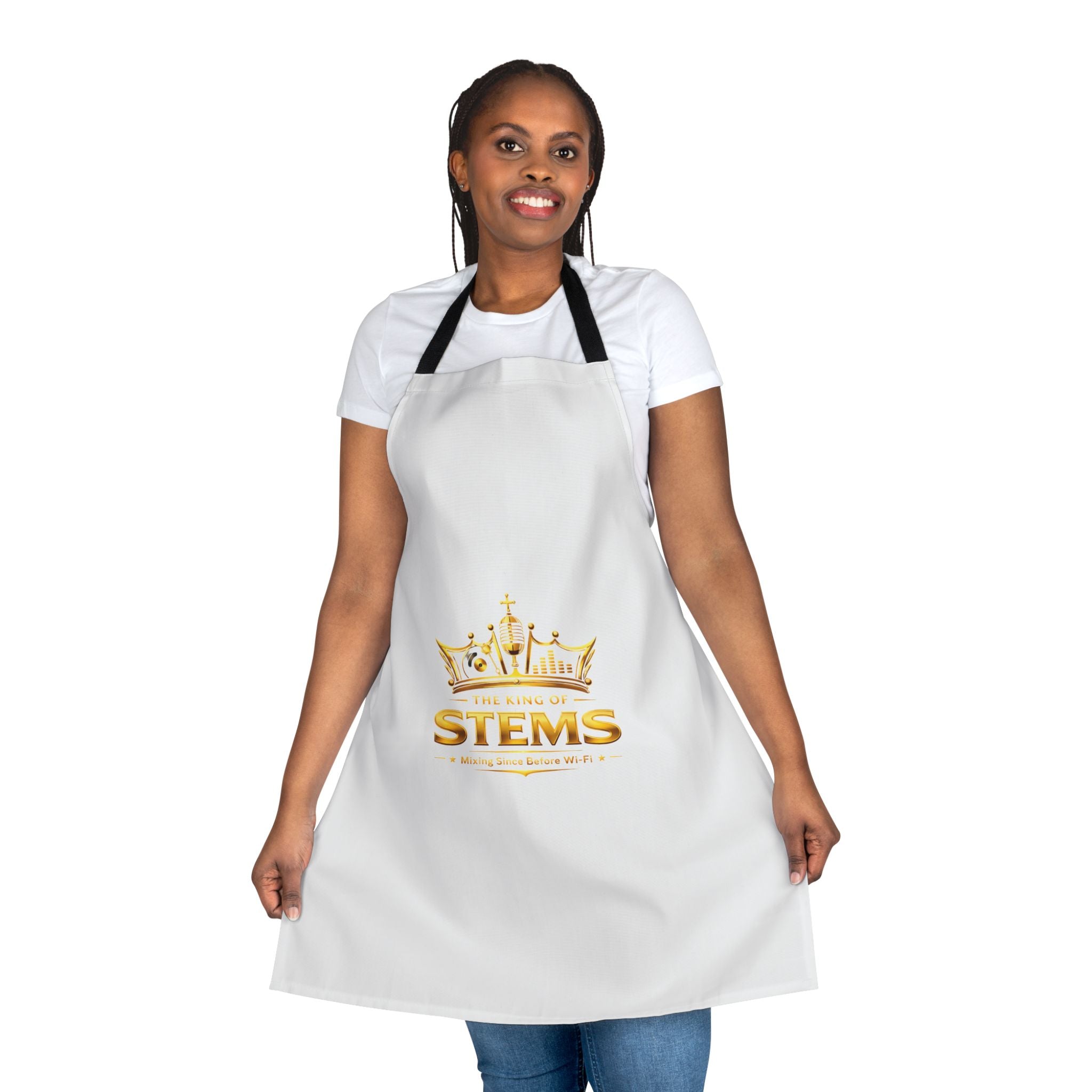 KING OF STEMS Gold Crown - BBQ Apron