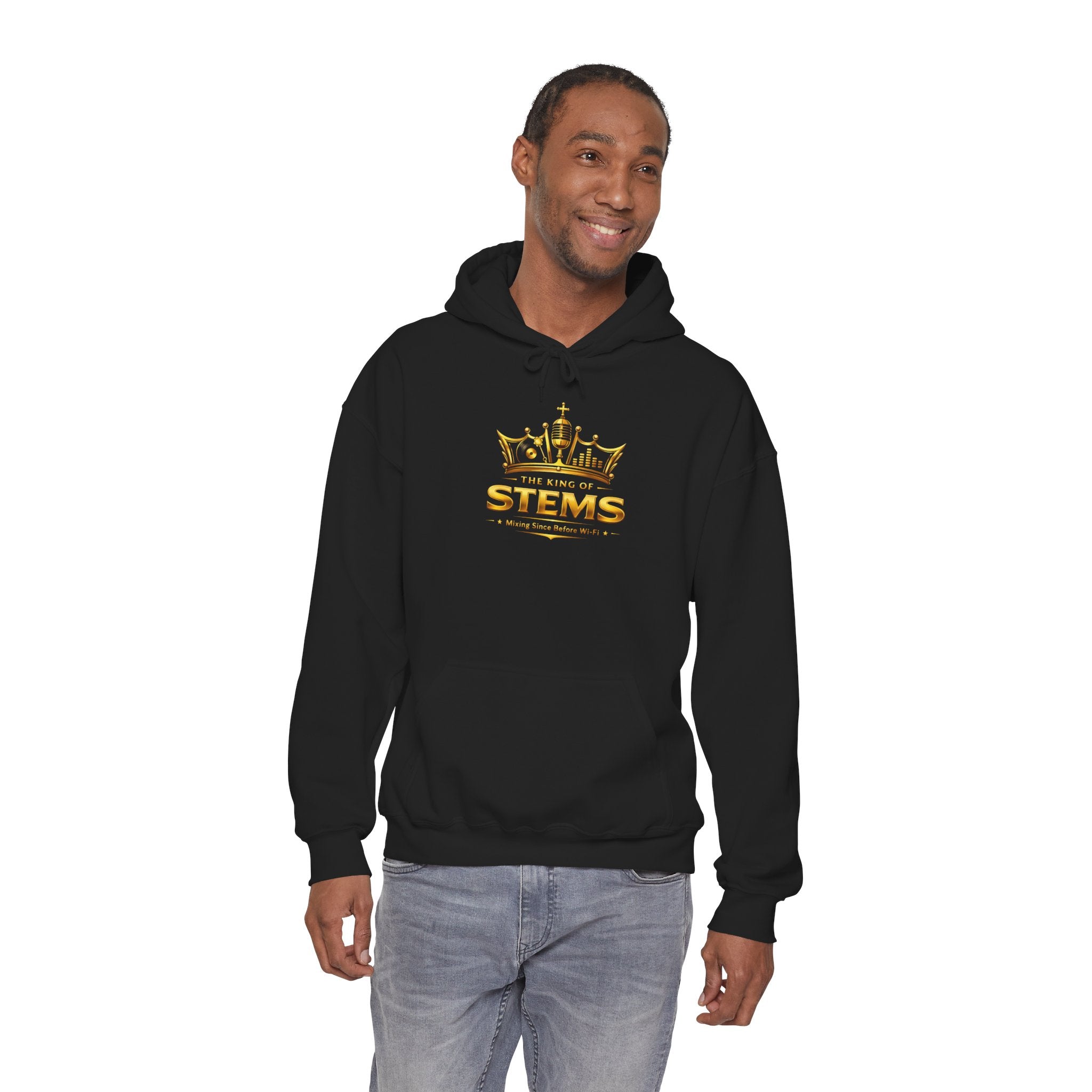 King of Stems Gold Crown - Hoodie/Sweatshirt
