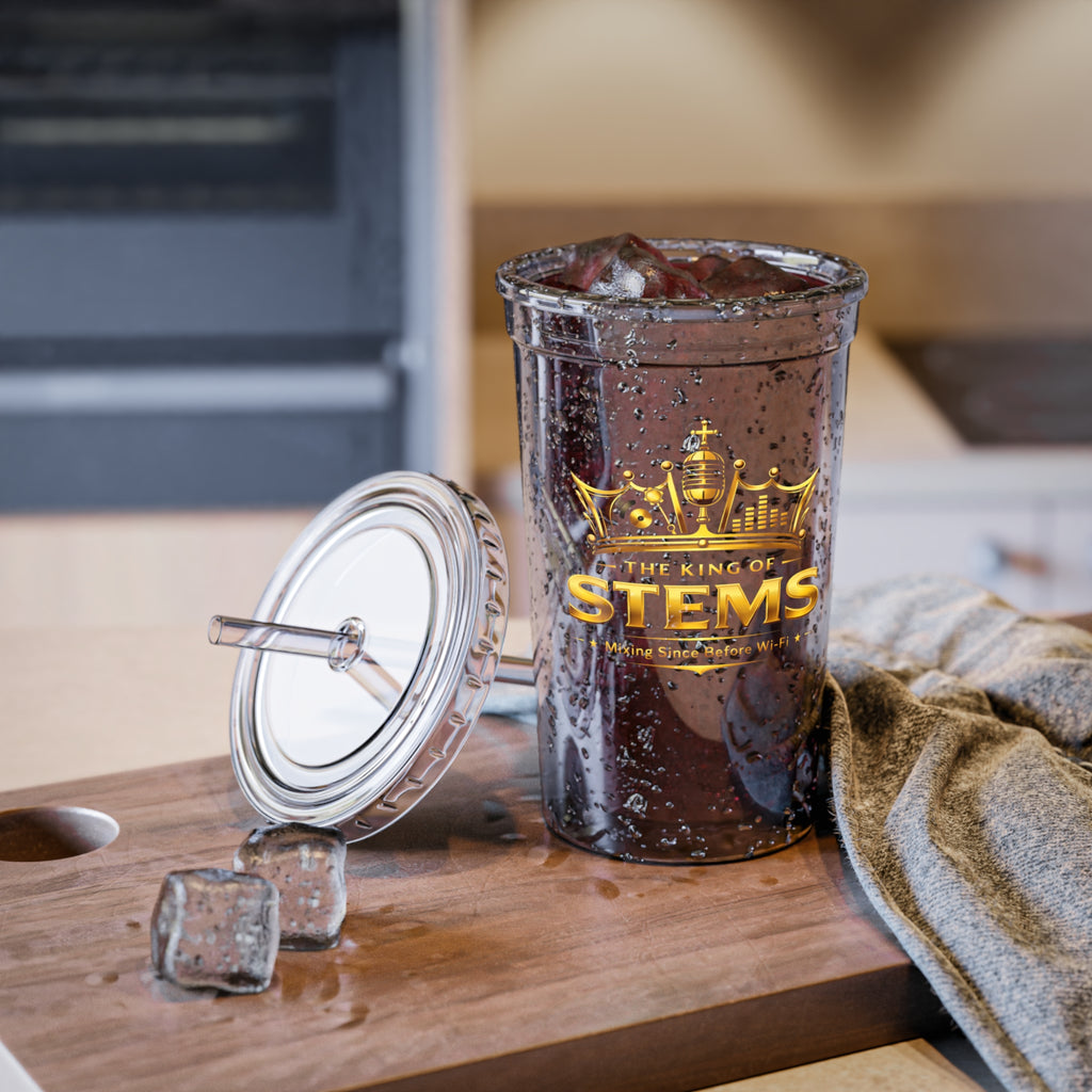 King of Stems - Acrylic Tumbler - Clear Reusable Cup