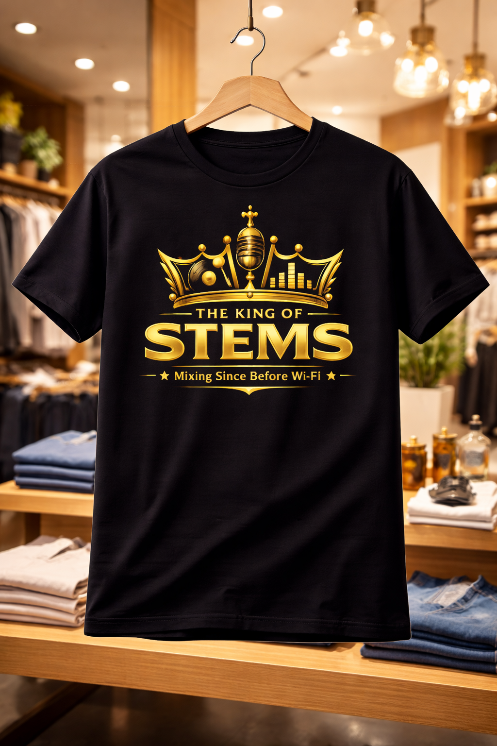 KING OF STEMS Logo - Oversized Tee