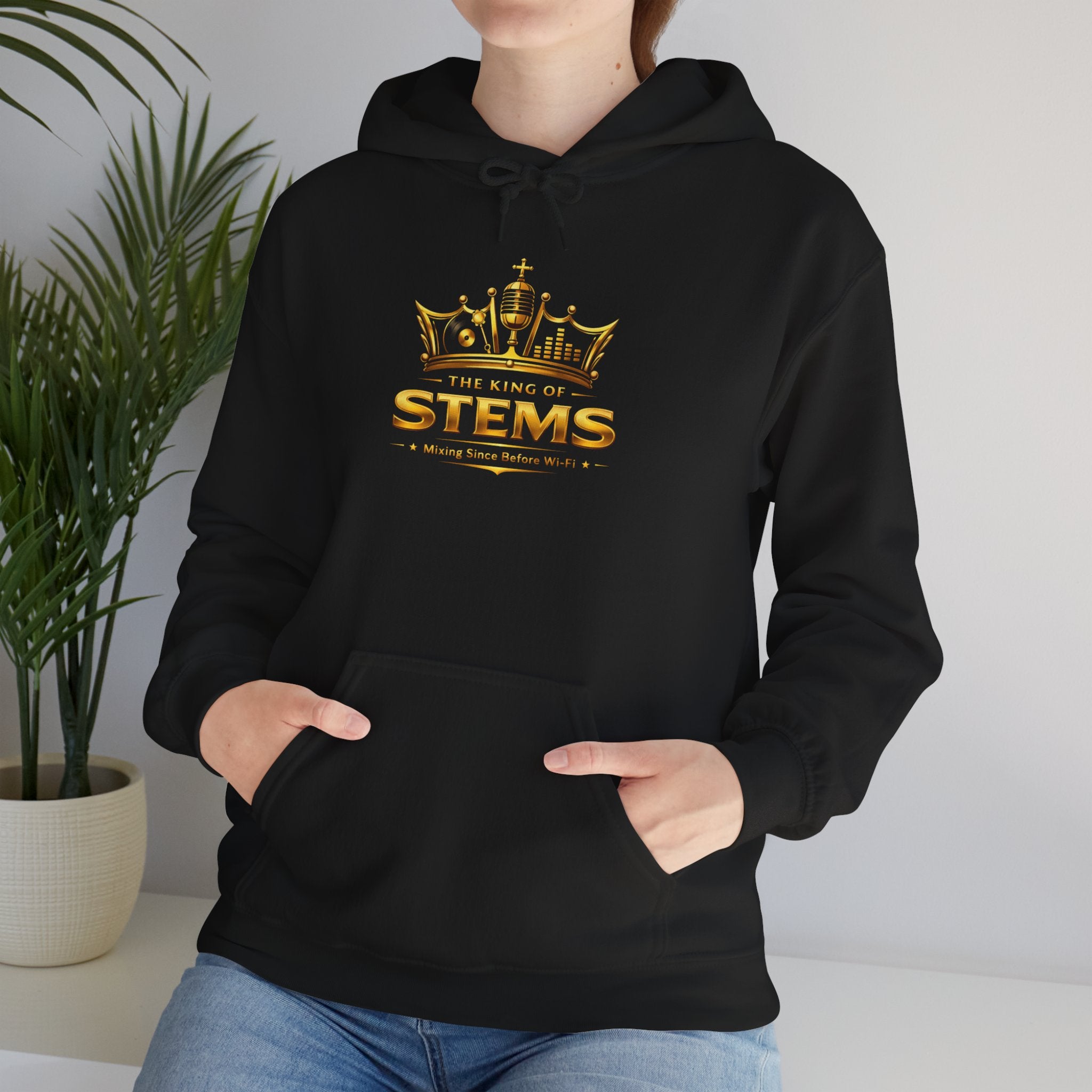 King of Stems Gold Crown - Hoodie/Sweatshirt