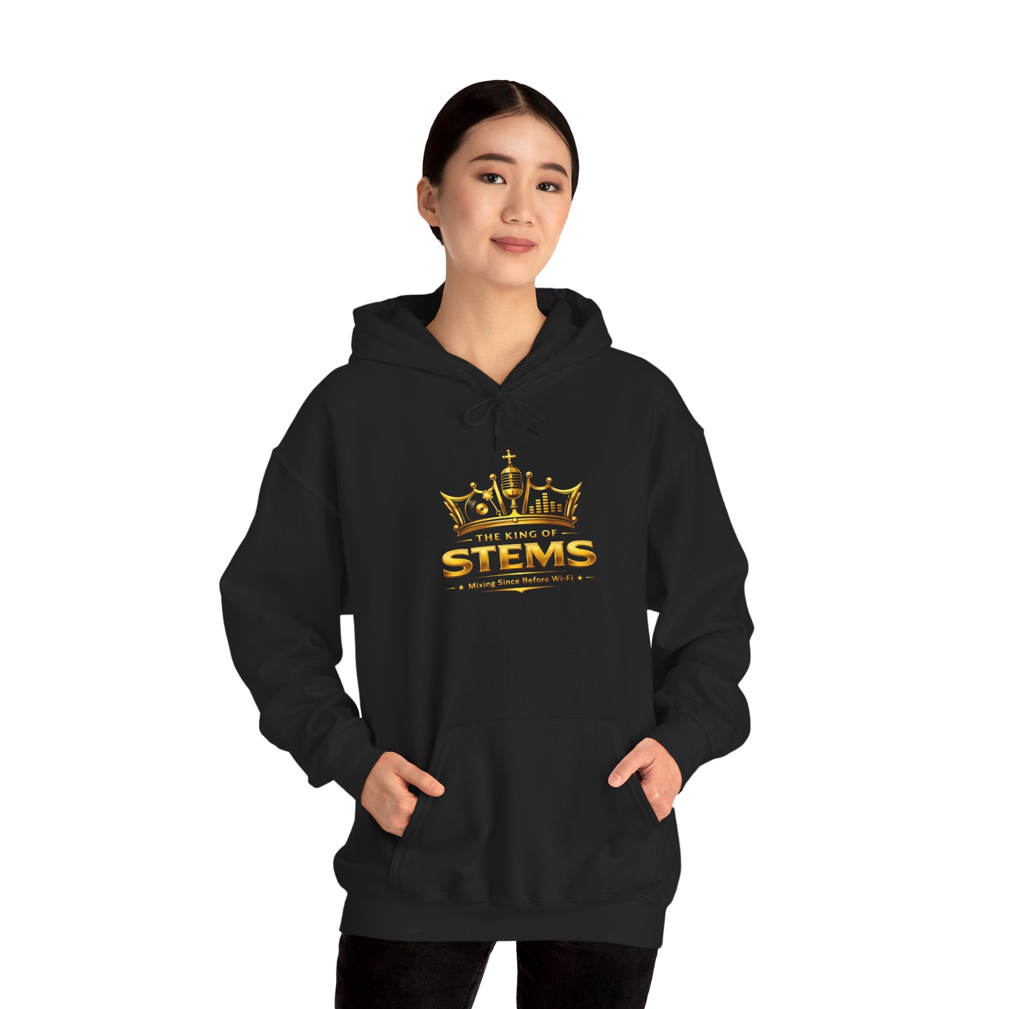 King of Stems Gold Crown - Hoodie/Sweatshirt
