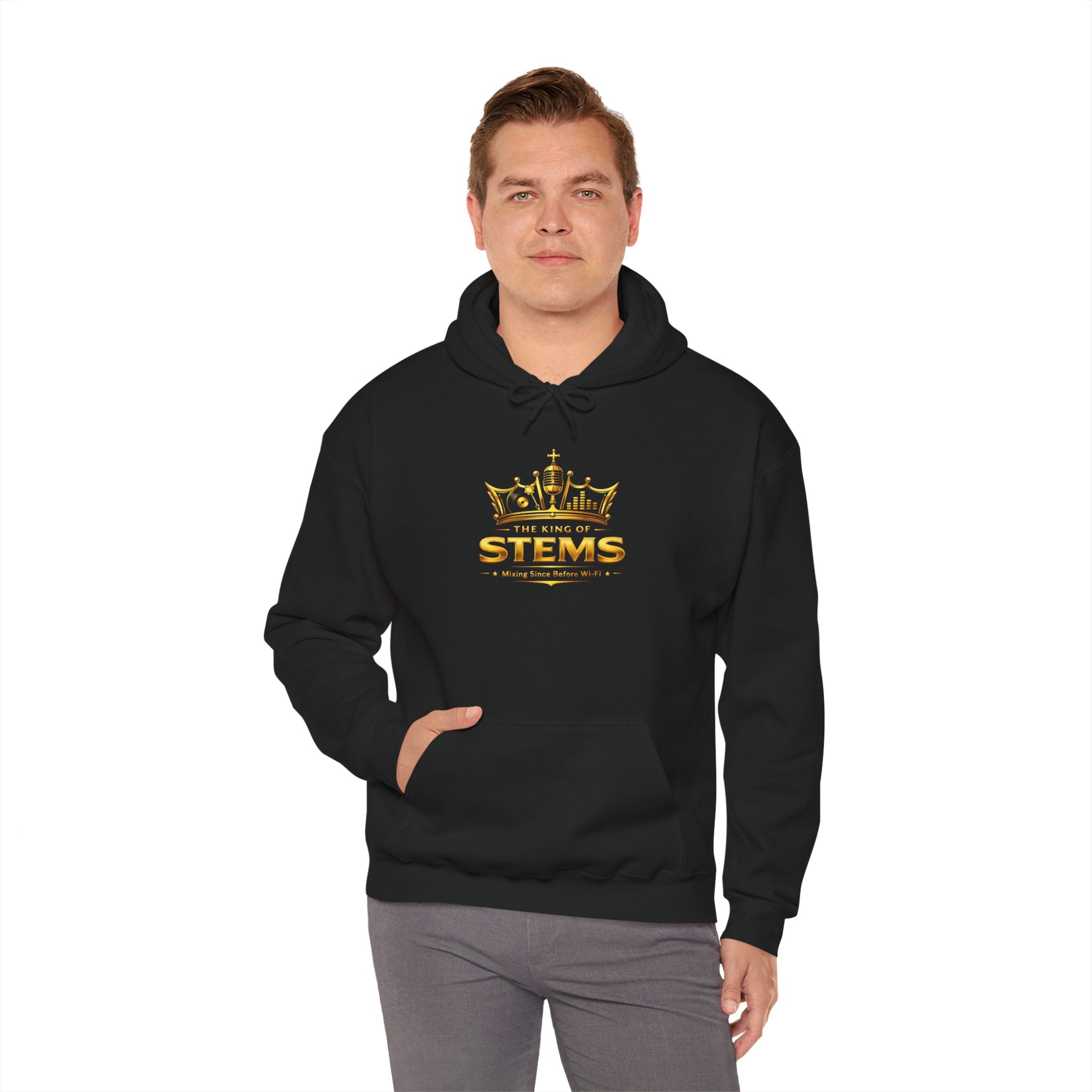 King of Stems Gold Crown - Hoodie/Sweatshirt