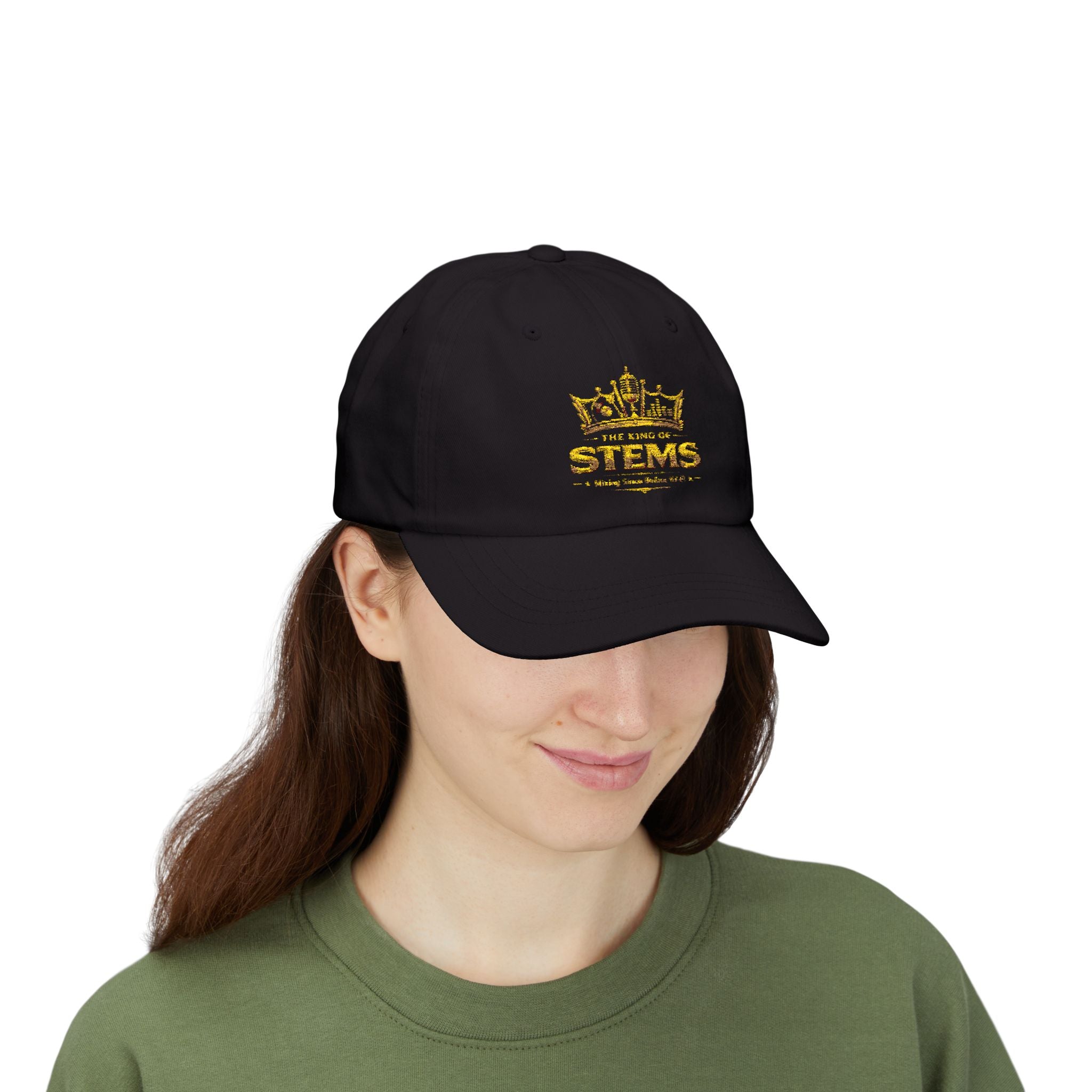Dad Cap - "The King of Stems" Embroidered Baseball Hat