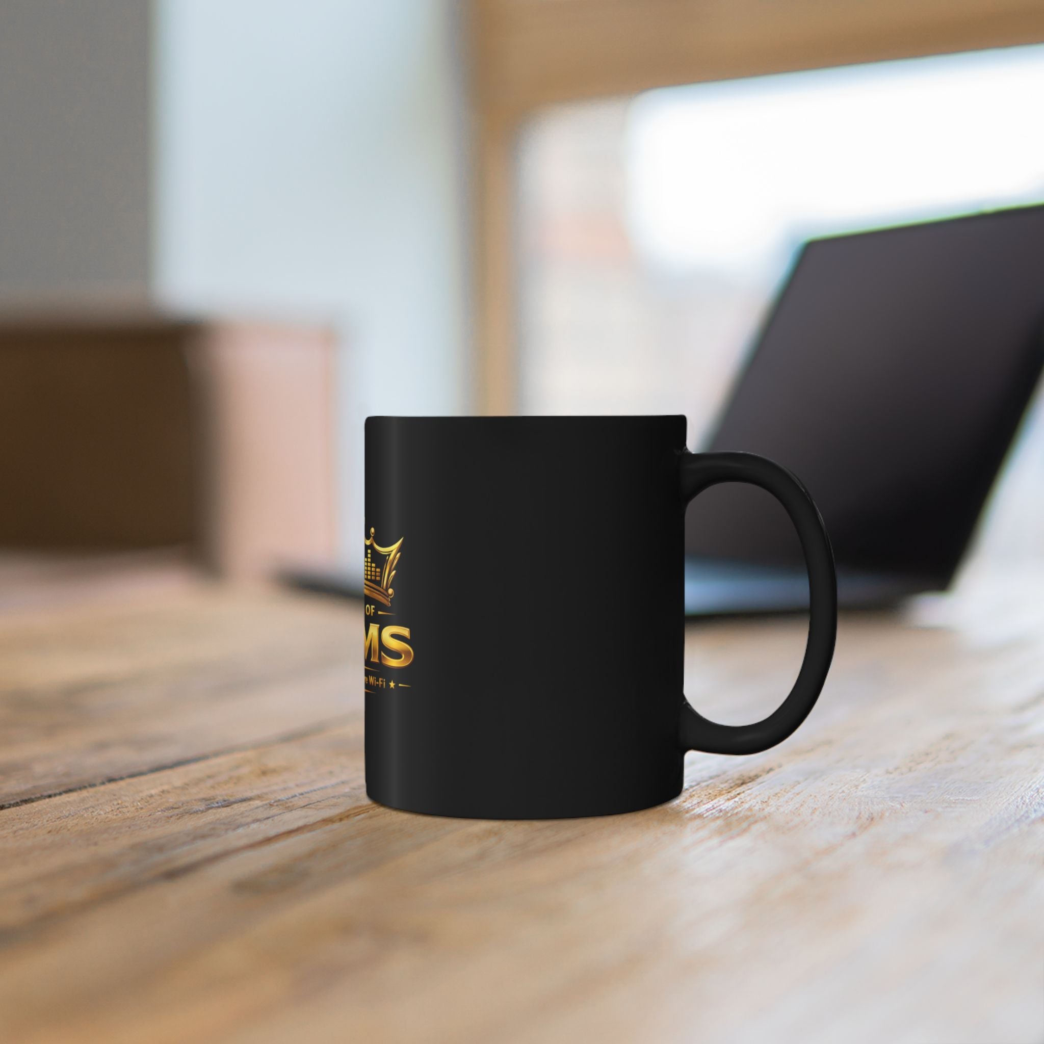 The King of STEMs - Black Coffee Mug – Gift (11oz & 15oz)