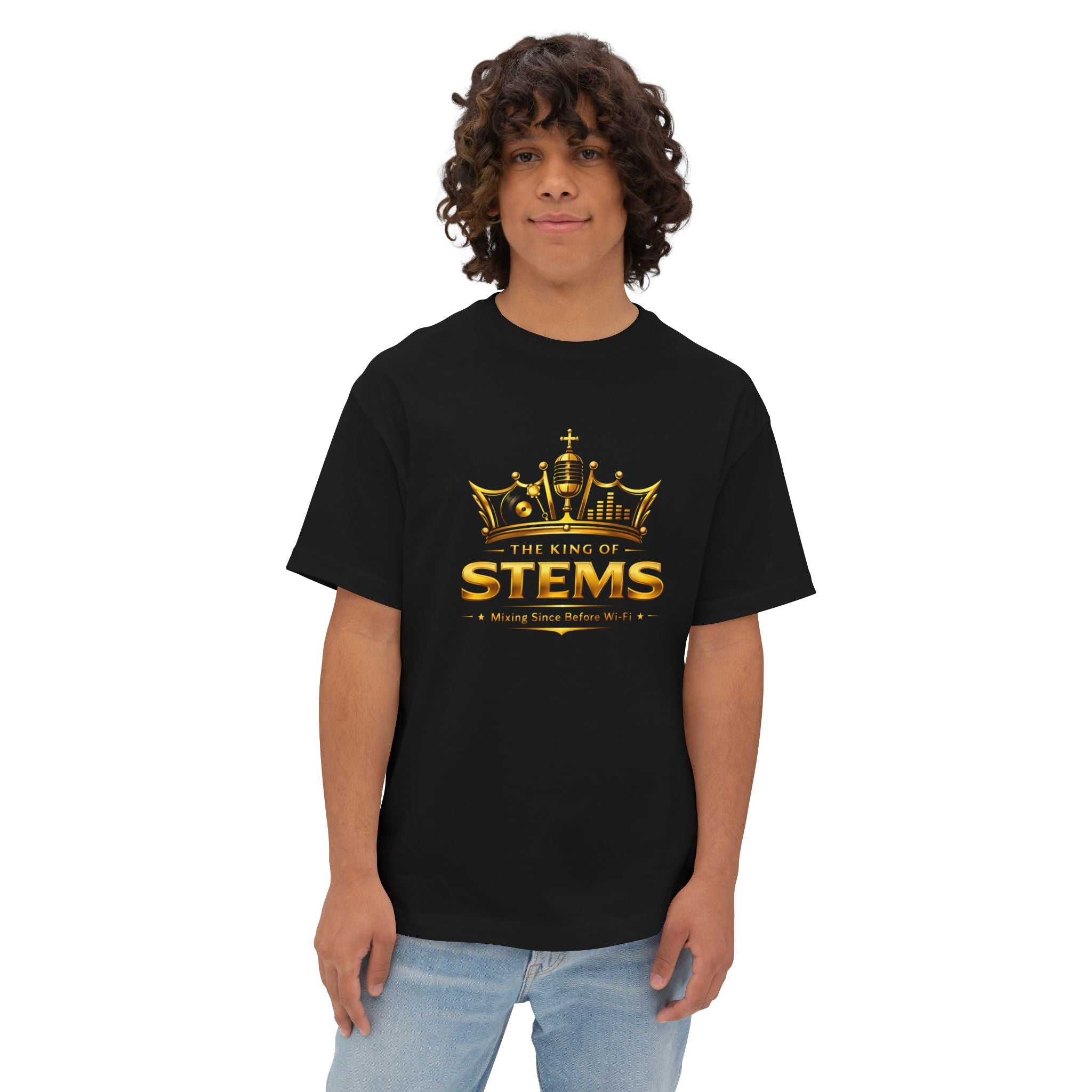 KING OF STEMS Logo - Oversized Tee